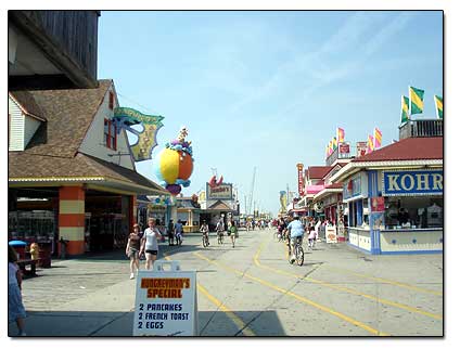 Wildwood boardwalk